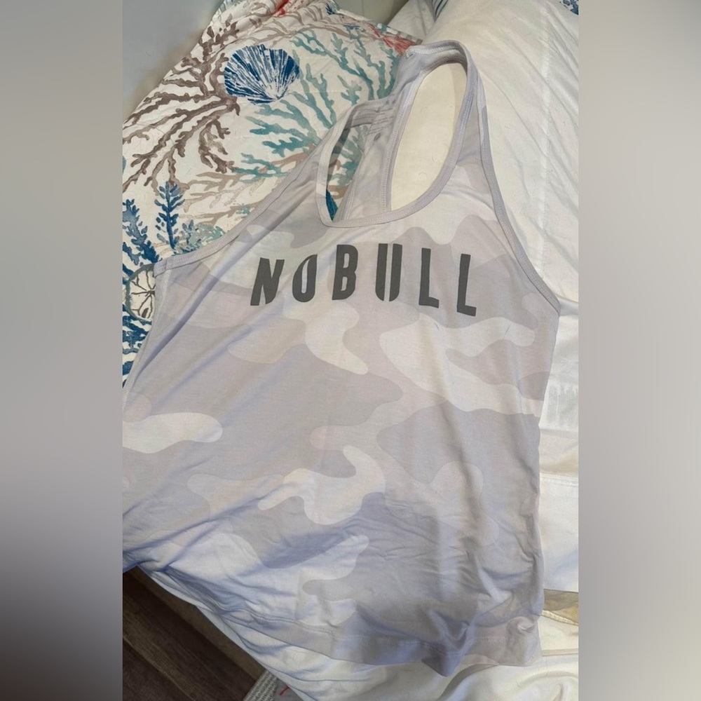 White Camo Nobull Tank